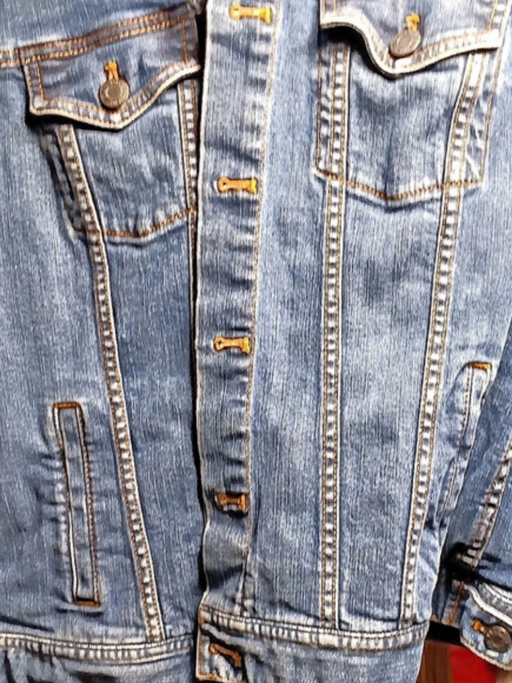 Talbots Classic Jean Jacket - Petites Women's Denim Size Large